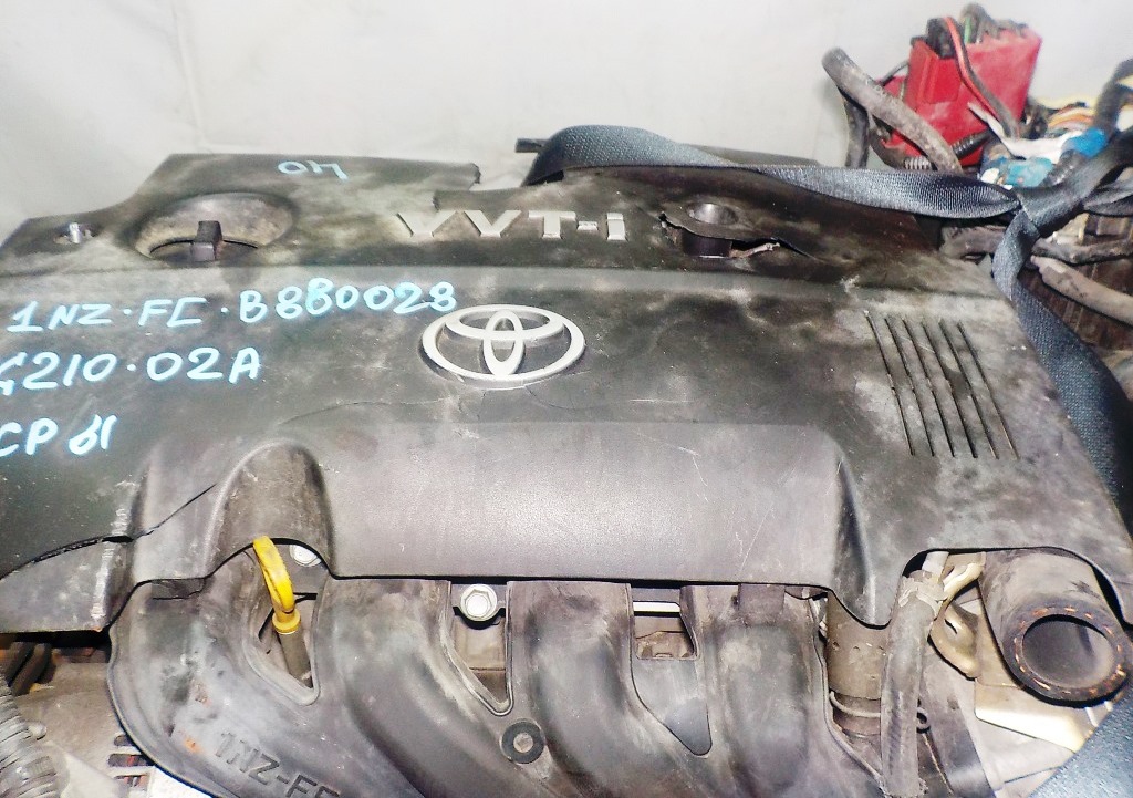 Двигатель Toyota 1NZ-FE - B880028 CVT K210-02A FF NCP81 электро дроссель коса+комп 2