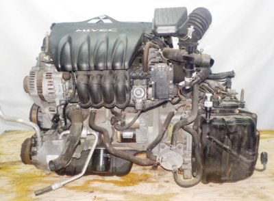 Двигатель Mitsubishi 4A90 - 0002754 CVT F1C1A FF Z21A 67 000 km коса+комп 1