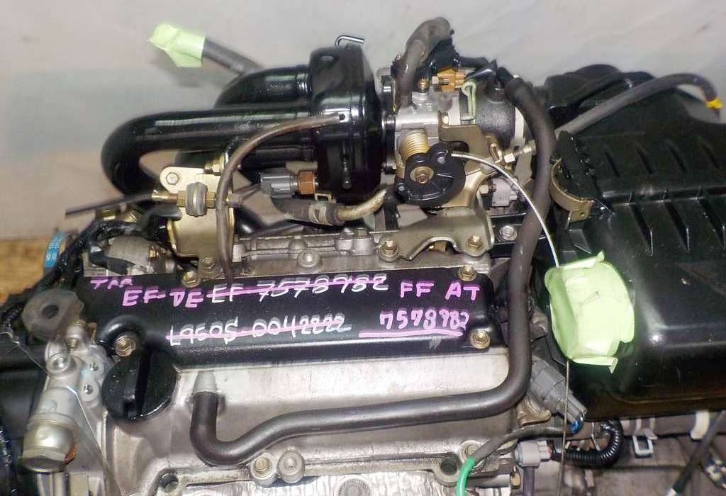 Двигатель Daihatsu EF-VE - 7578982 AT FF комп 2