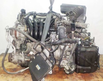 Двигатель Mitsubishi 4A90 - 0064824 CVT F1C1A FF Z21A 66 833 km коса+комп 1