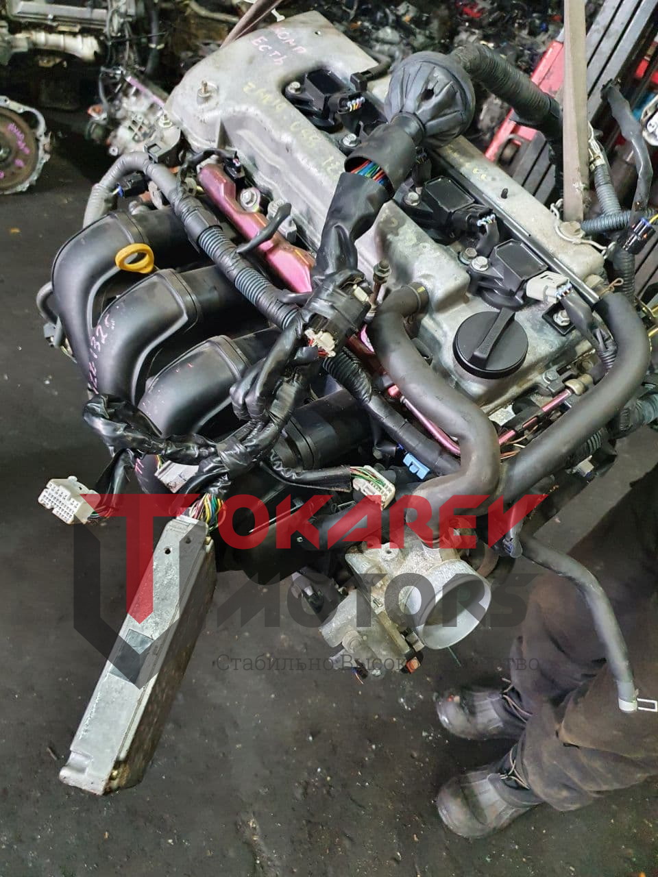 Двигатель Toyota 1 ZZ-FE 19